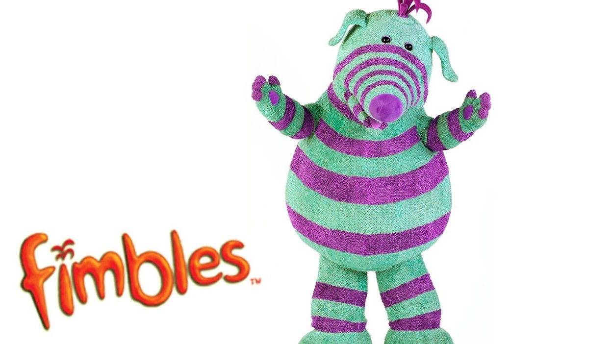 Playing Florrie in the Fimbles